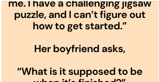 A Blonde Calls Her Boyfriend And Says