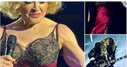 Fans left in shock at Madonna’s new look during recent concert