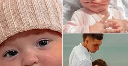 PARENTS WERE REALLY SURPRISED WHEN THEIR BABY WAS BORN WITH A BIG SMILE ON ITS FACE.