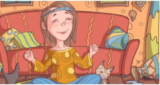 “Optical Illusion Challenge”: Spot the Pretzel Hidden Inside the Girl’s Living Room Picture! 