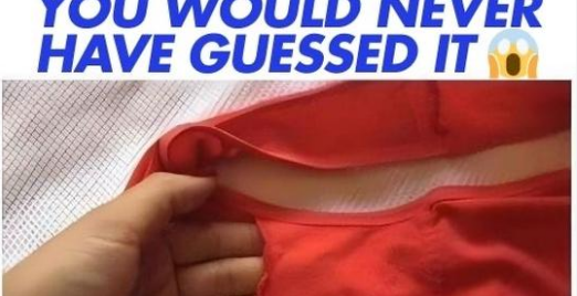 This is what the strange pocket inside women’s underwear is for.