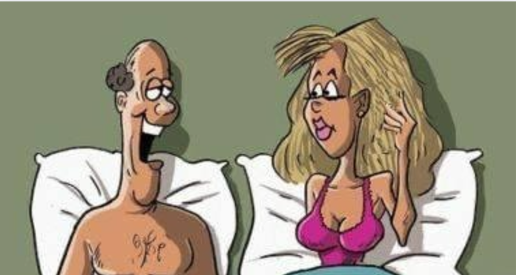 An elderly gentleman goes for a check-up