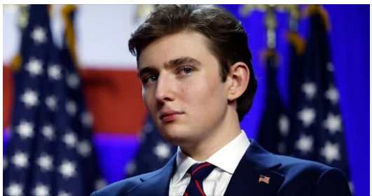 Fans claims Barron Trump is a future president
