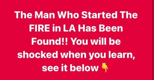 Man Arrested for Allegedly Sparking LA Fire 