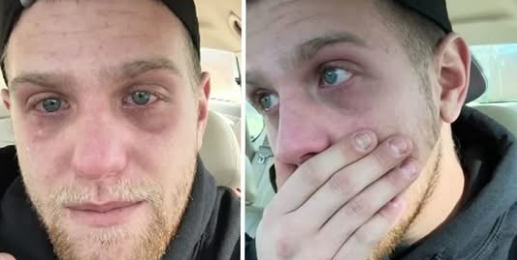 Pizza delivery driver gets the surprise of his life when sent out for a special delivery