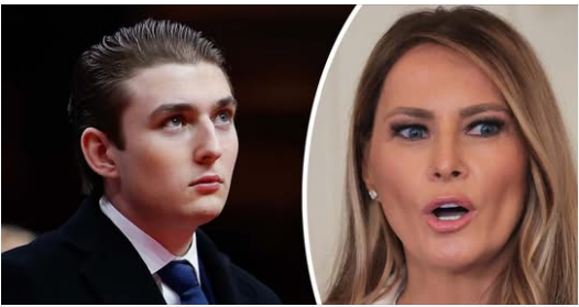 Melania shuts down ‘completely false’ claim about Barron