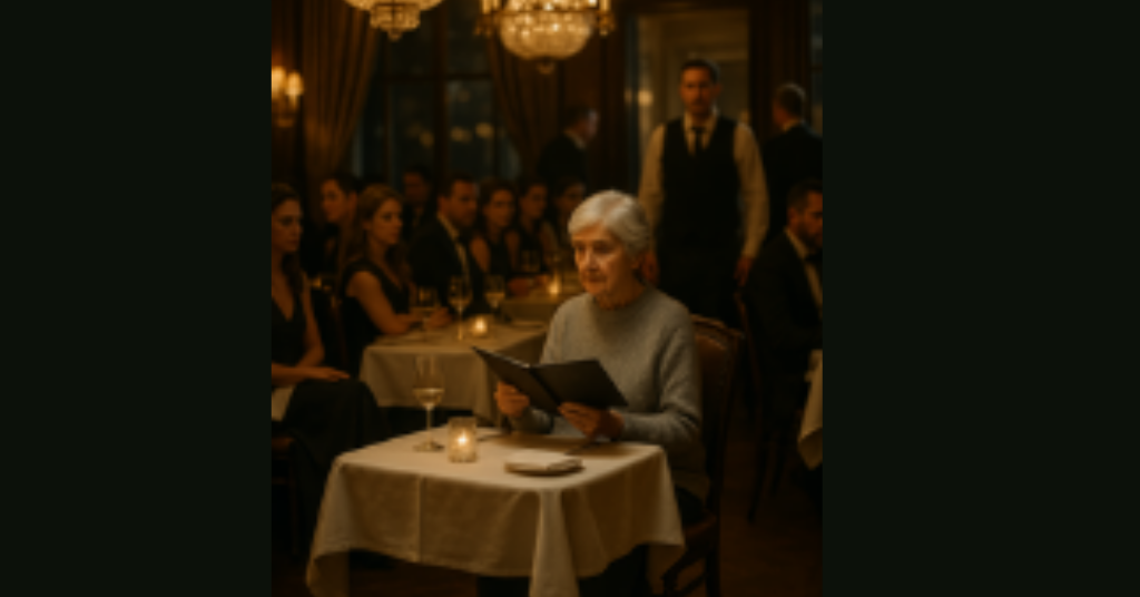 An Elderly Woman Sat Alone in a Fancy Restaurant—What the Owner Did Next Shocked Everyone