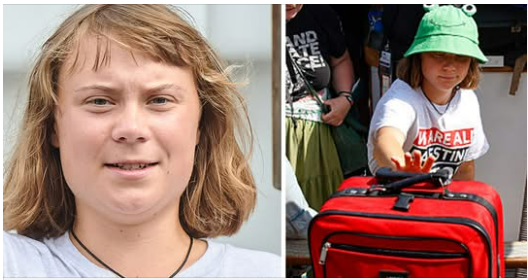 Greta Thunberg unveils disturbing message found on her suitcase following Israeli detention claims