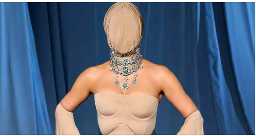 Kim Kardashian mocked for bizarre mask at California gala – the theory behind it
