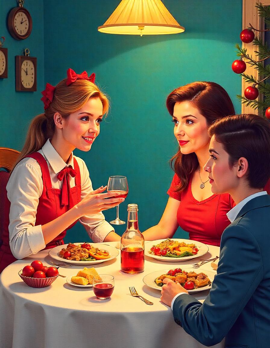 I accused my husband’s sister of an affair at Christmas dinner — now everyone says I destroyed our family