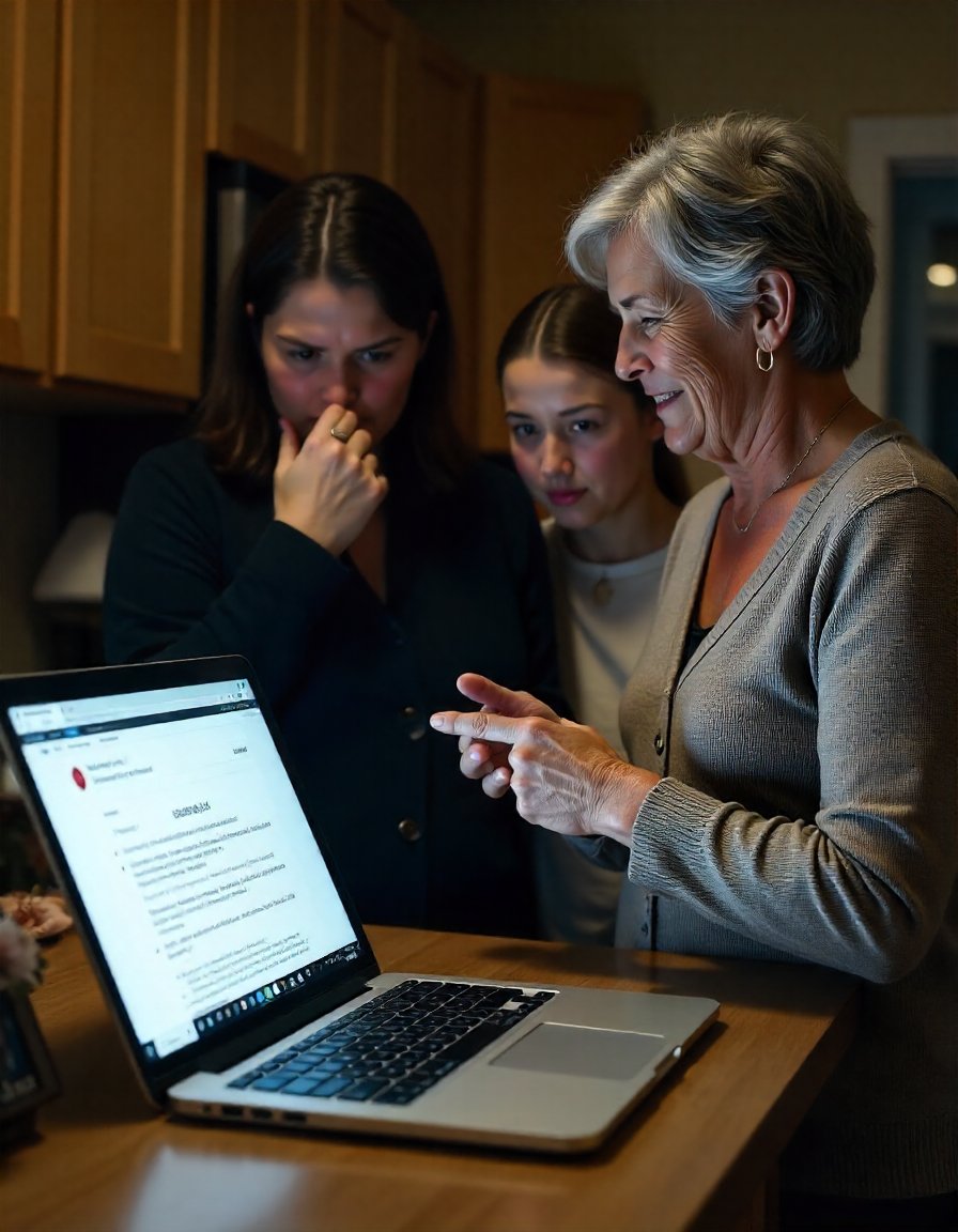 My mother-in-law moved in after my husband’s funeral and quietly sold my company—now my daughter defends her